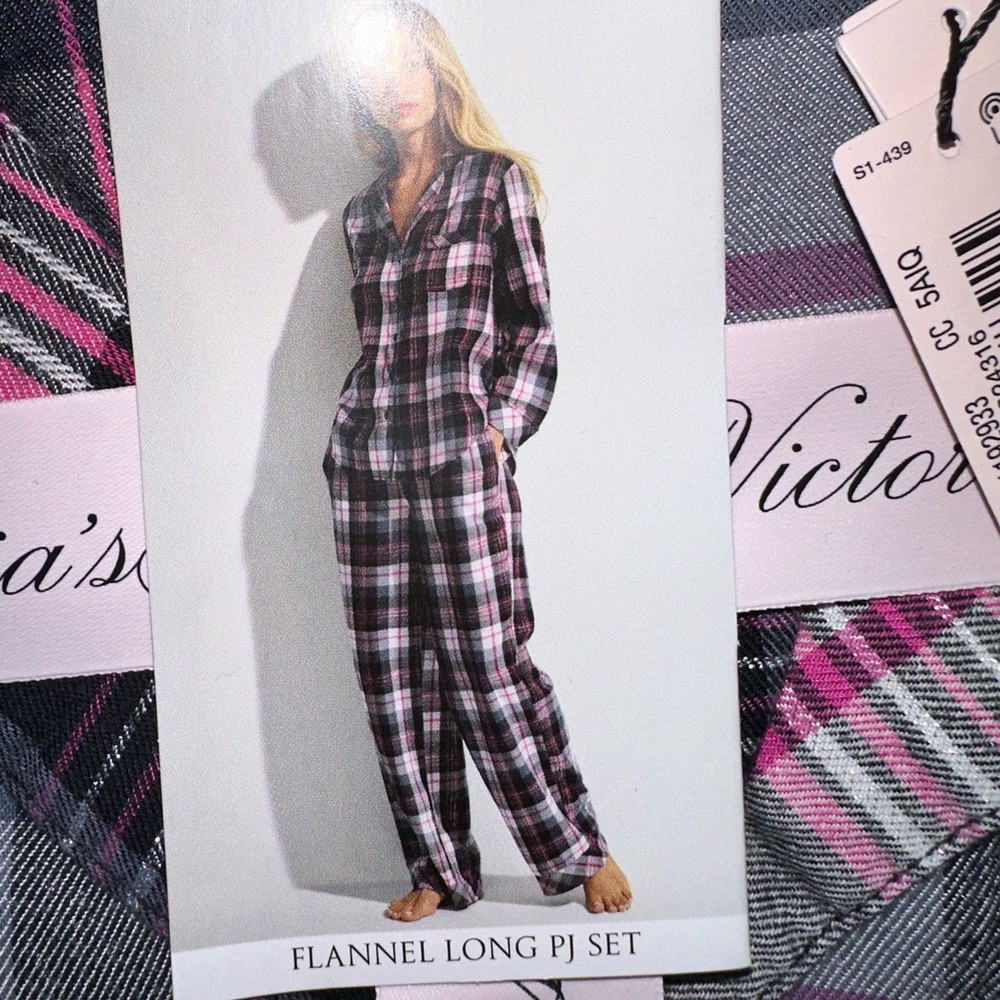 Victoria Secret, Flannel long PJ set